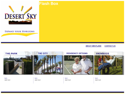 Desert Sky - Homepage